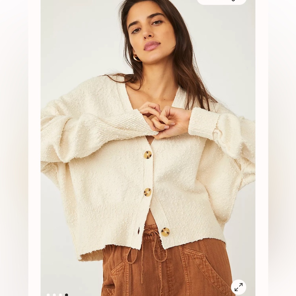 FREE PEOPLE Found My Friend Cardi